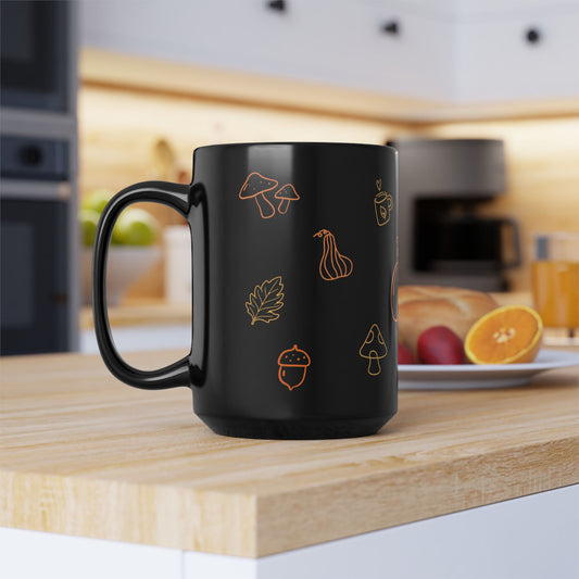 Fall Vibes Mug, 15oz - Cozy Autumn Design
