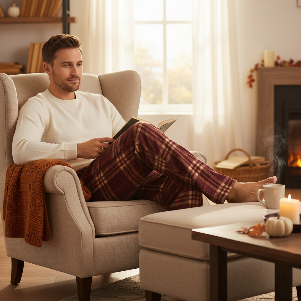 Plaid Men's Pajama Pants