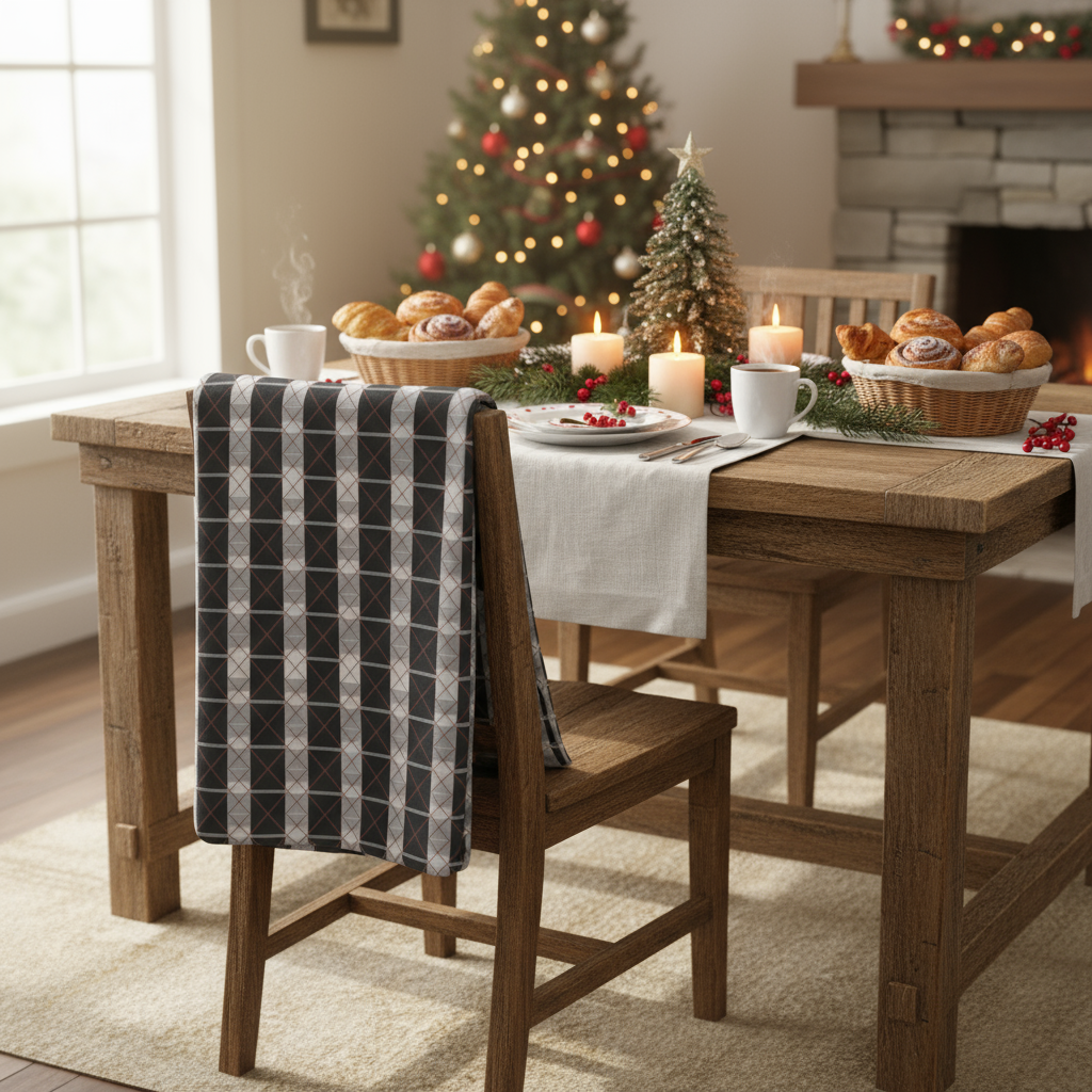 Sherpa Blanket - Stylish Plaid Design