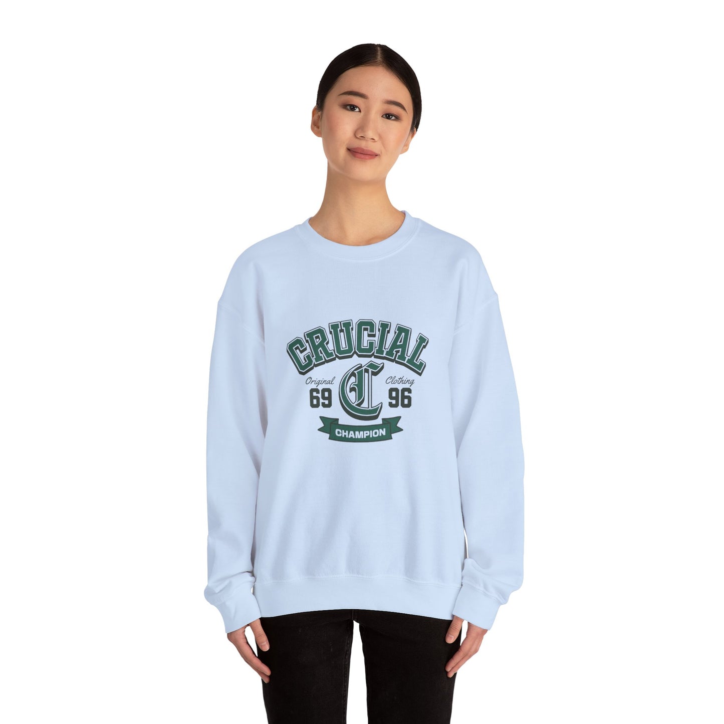 Blend of Comfort Unisex Sweatshirt with Ribbed Collar, teens and adults sweatshirt and hoodie, comfy sweatshirt, light colour, gifts for birthday and holidays, gift for mom or your love ones.