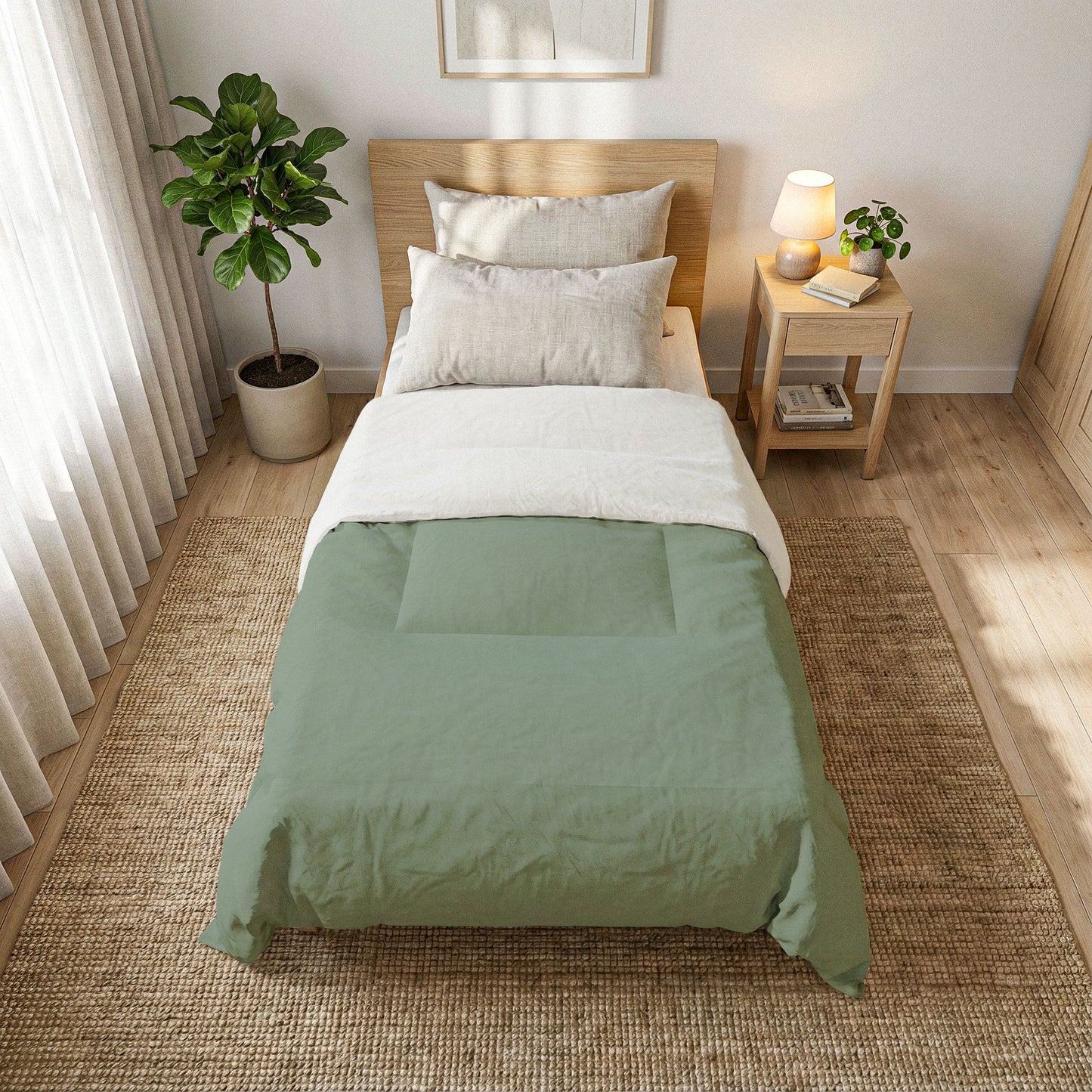 Cotton Comforter soft breathable cotton fabric