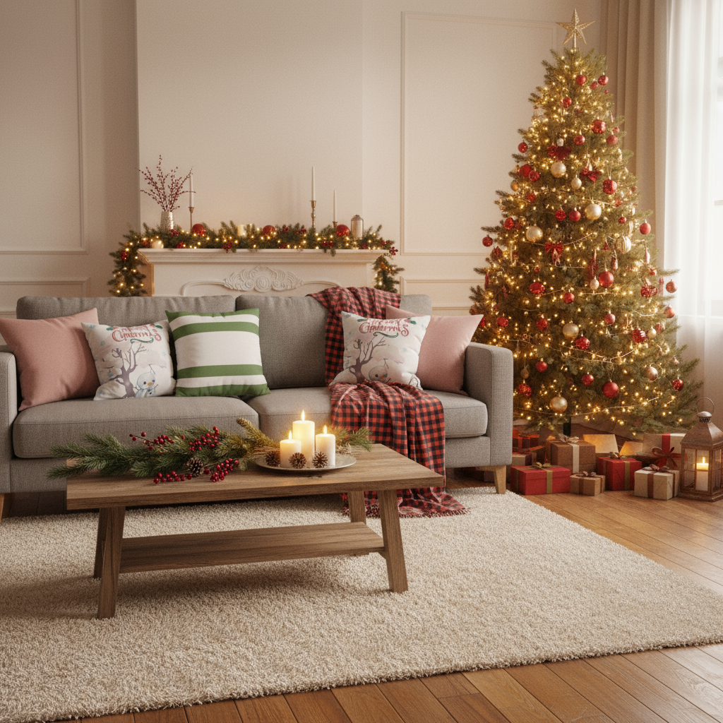 5 Ways to Create a Cozy Holiday Home with Decorative Pillows