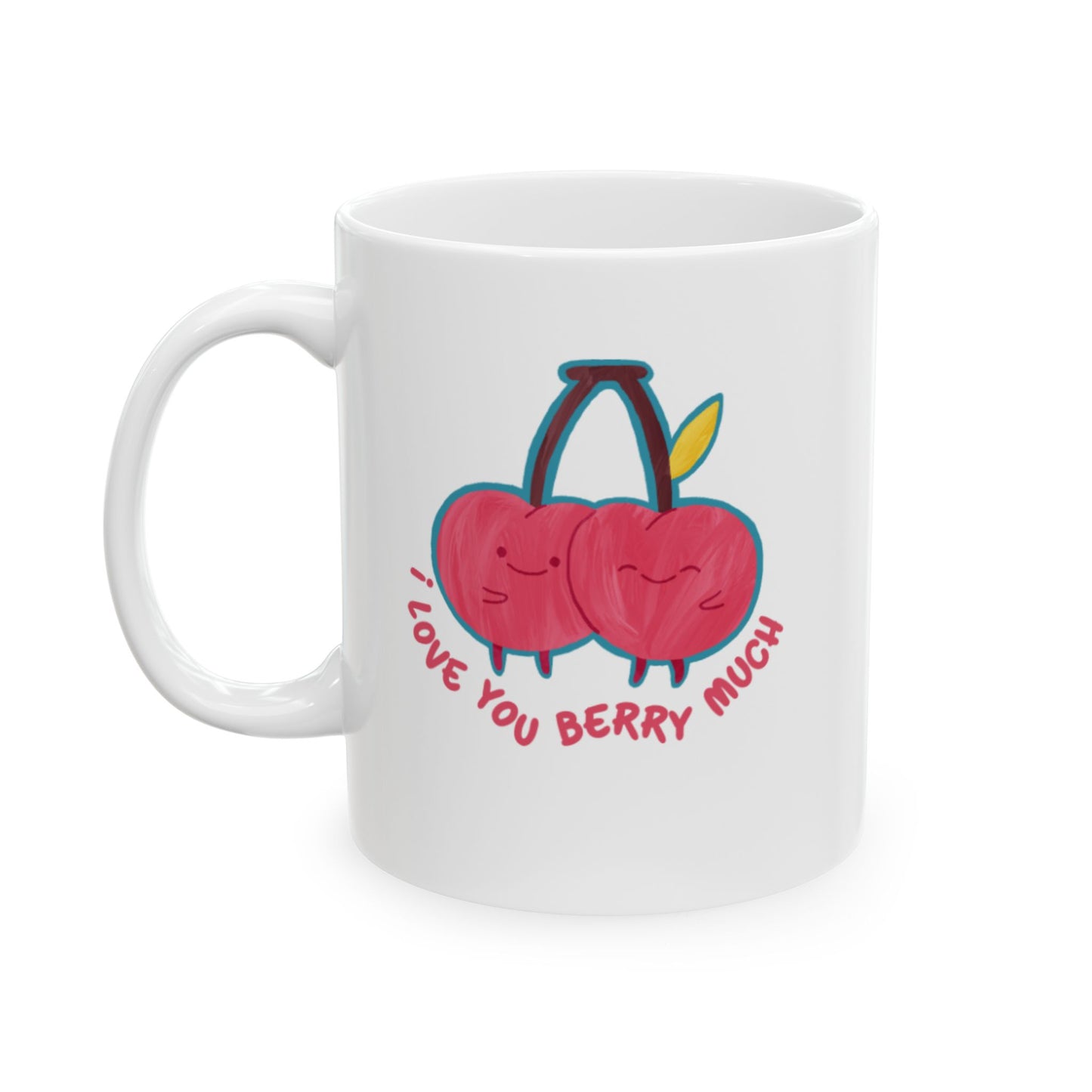 Love You a Bunch Ceramic Mug | Cute Gift for Friends, Family, Coffee Lovers, Birthday, Holidays