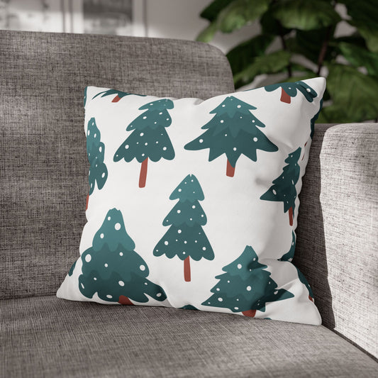 Cozy Christmas Tree Pillowcase