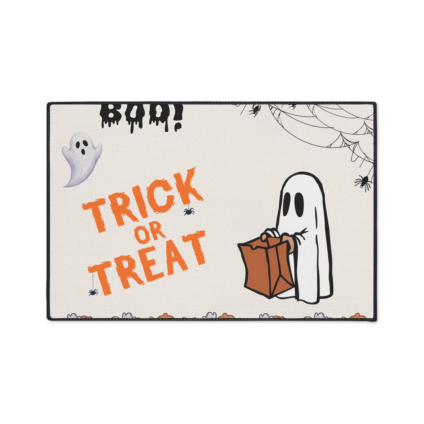 Halloween Floor Mat - Ghost Design