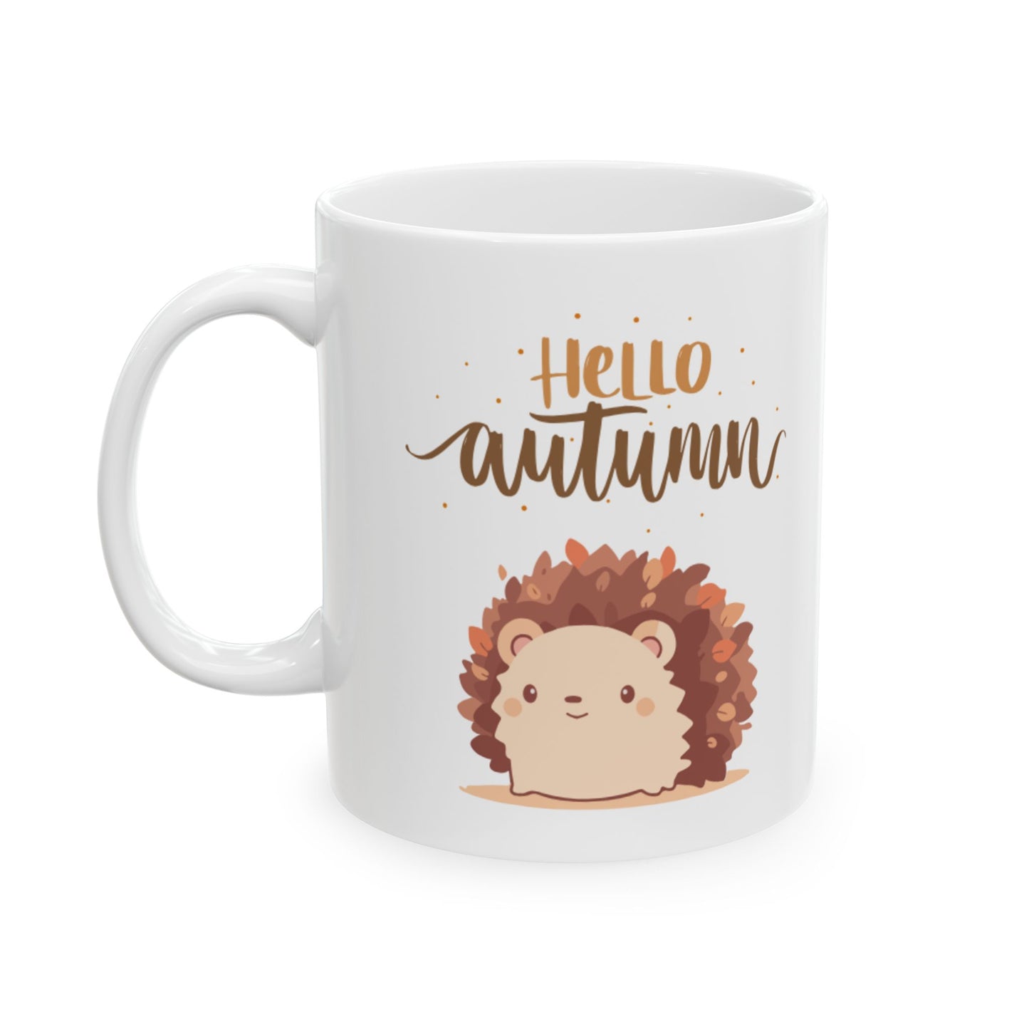 Autumn-Themed Ceramic Mug