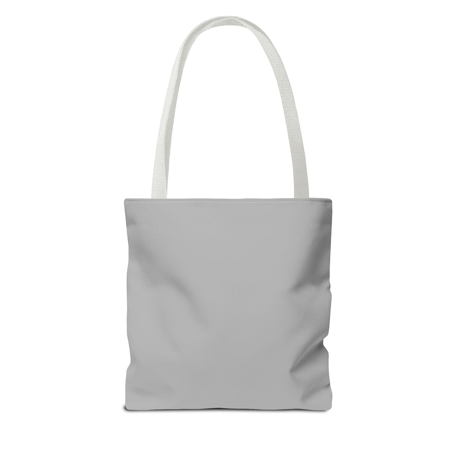 Inspiration Tote Bag with Reinforced Stitching, Don't ever stop dreaming, motivation gift, simple tote bag, grey tote bag, reusable tote bag, eco-friendly tote bag, tote bag for friends or family.
