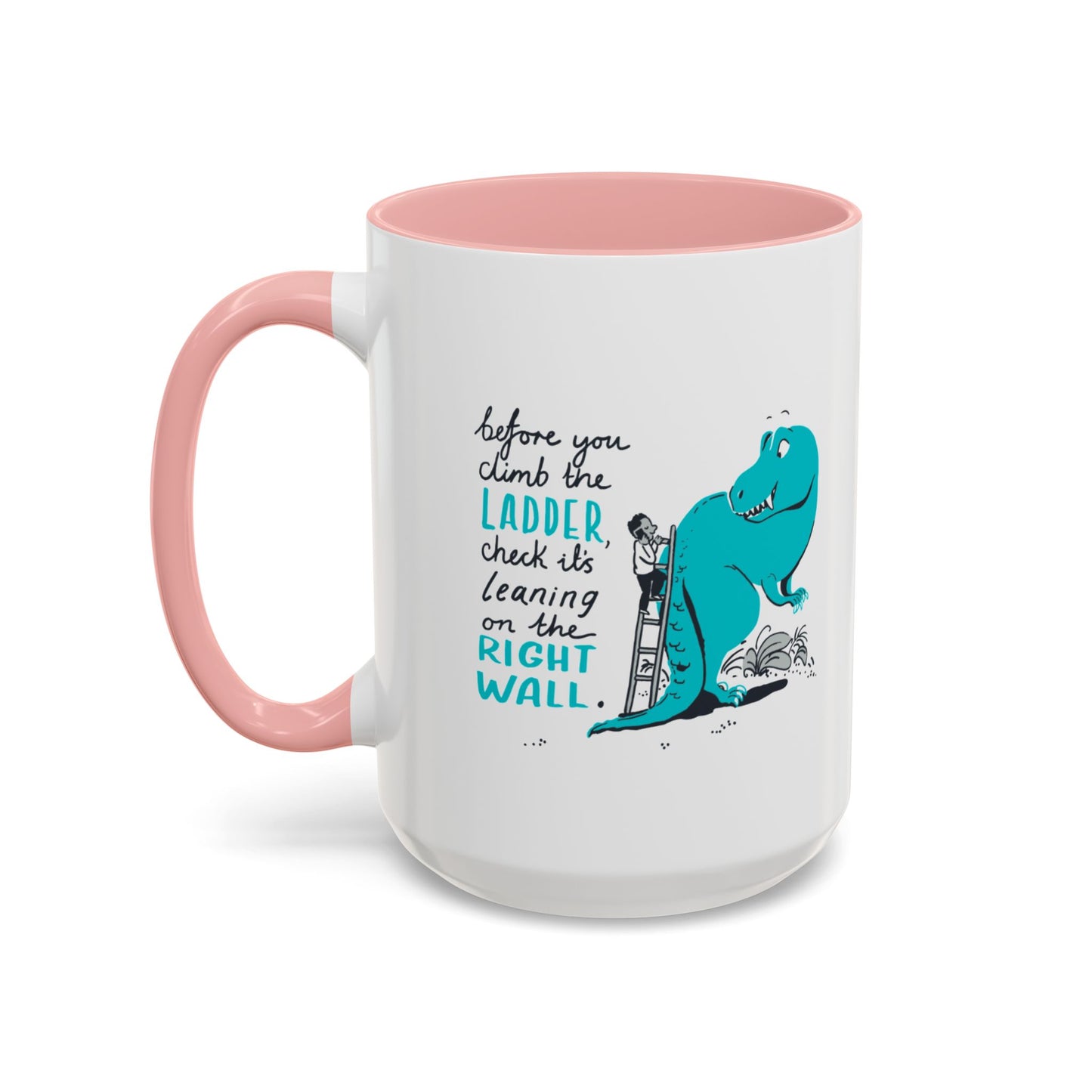 Motivational Coffee Mug with Fun Dinosaur Design | Perfect Gift for Office, Home, and Special Occasions