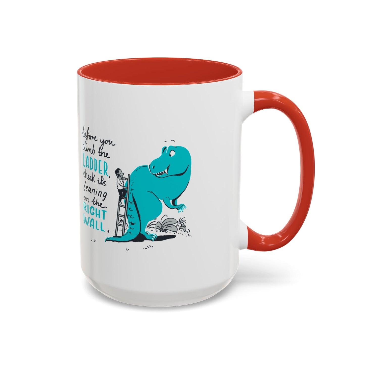 Motivational Coffee Mug with Fun Dinosaur Design | Perfect Gift for Office, Home, and Special Occasions