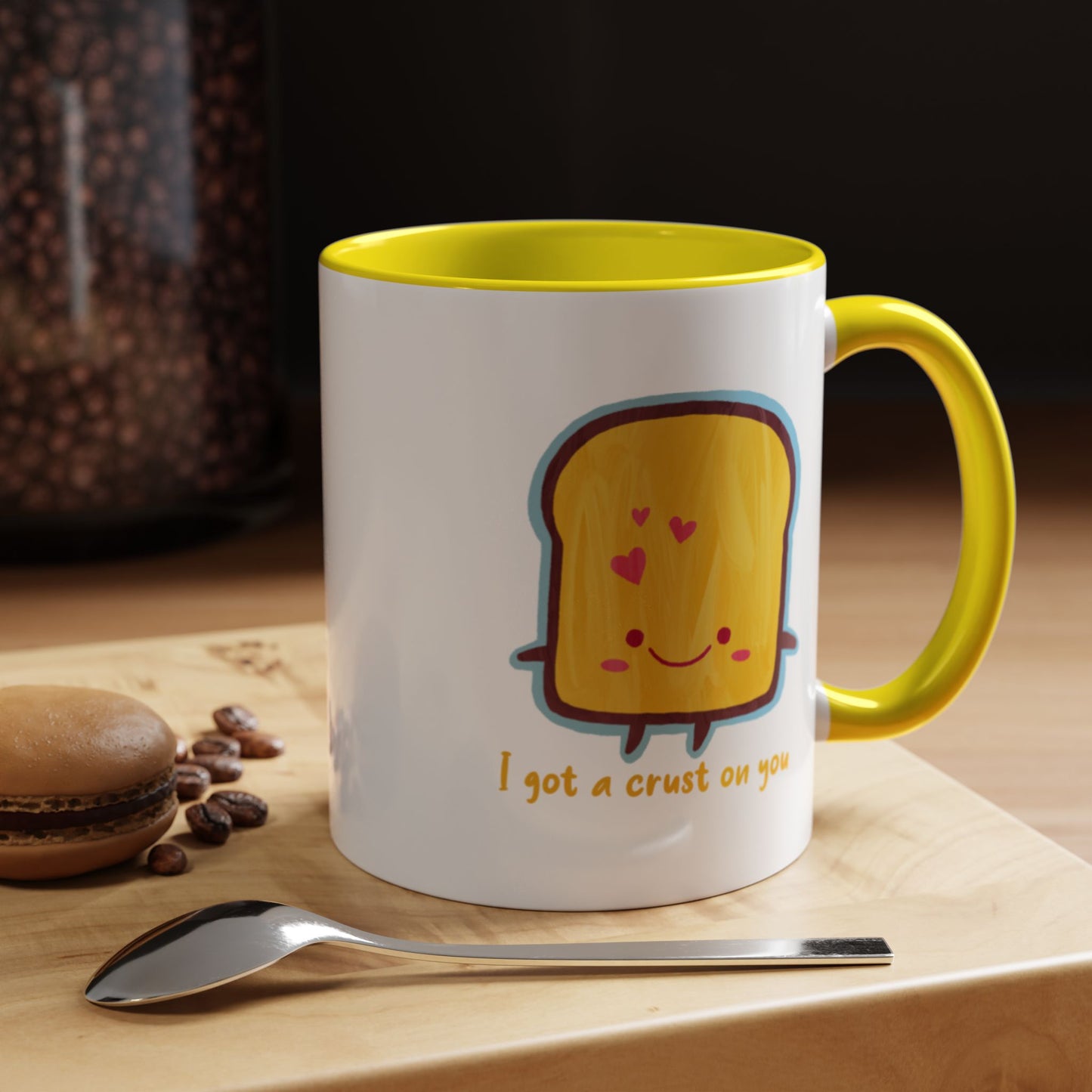 Cute Toast Coffee Mug - Funny Gift for Toast Lovers 11oz/15oz