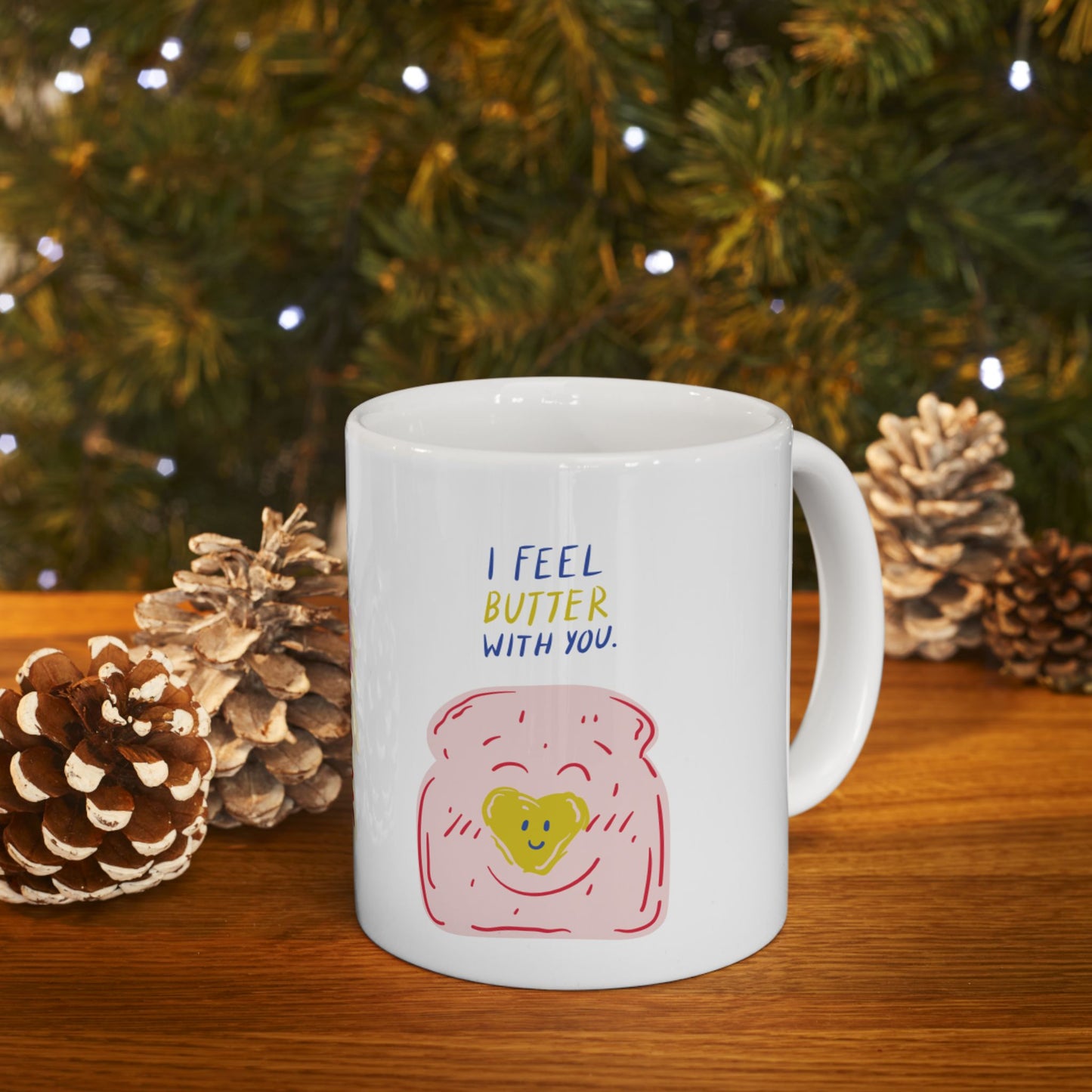 Ceramic Mug - Cute &quot;Hug Me&quot; Animal Lover Mug