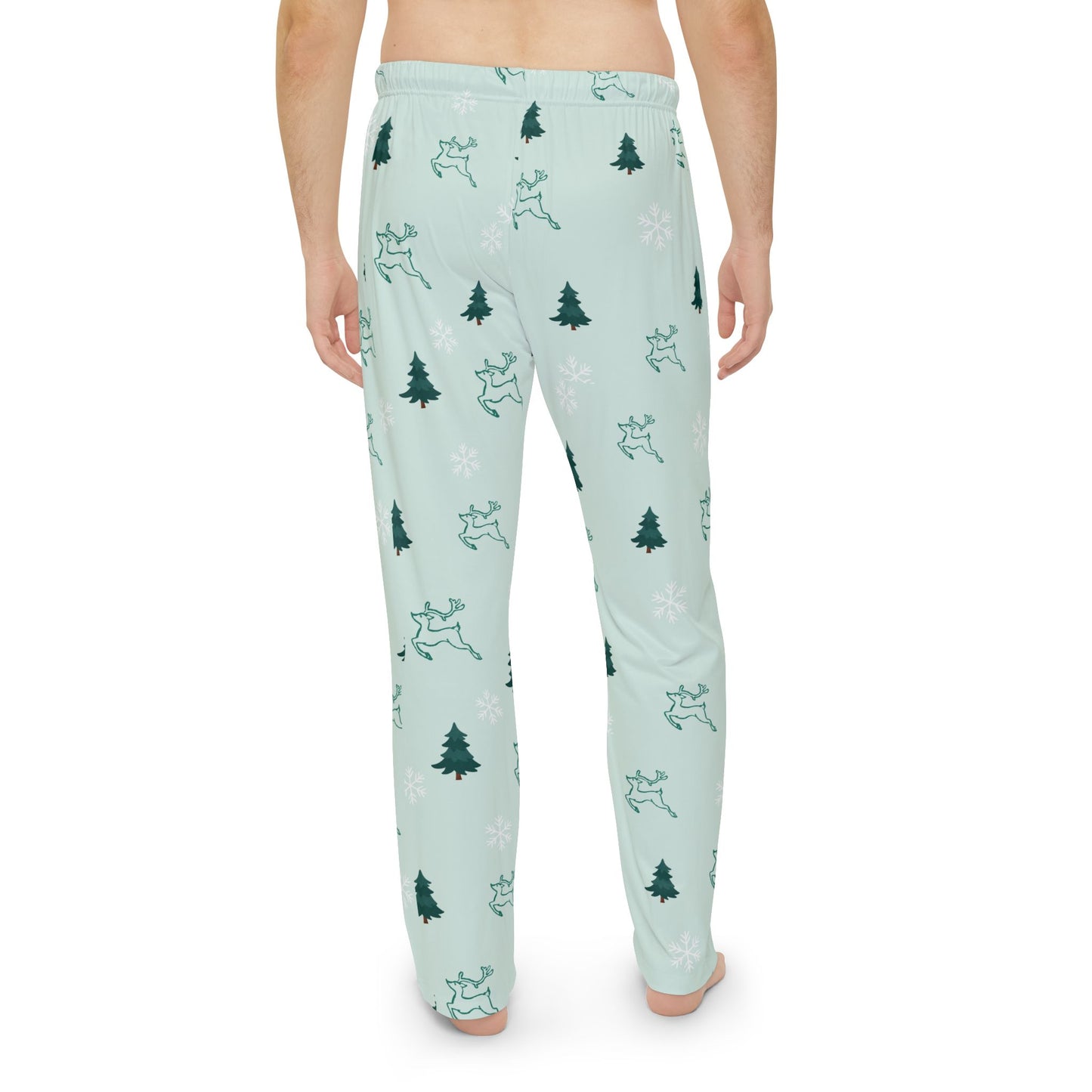 Cozy Holiday Men Pajama Pants, Festive Loungewear