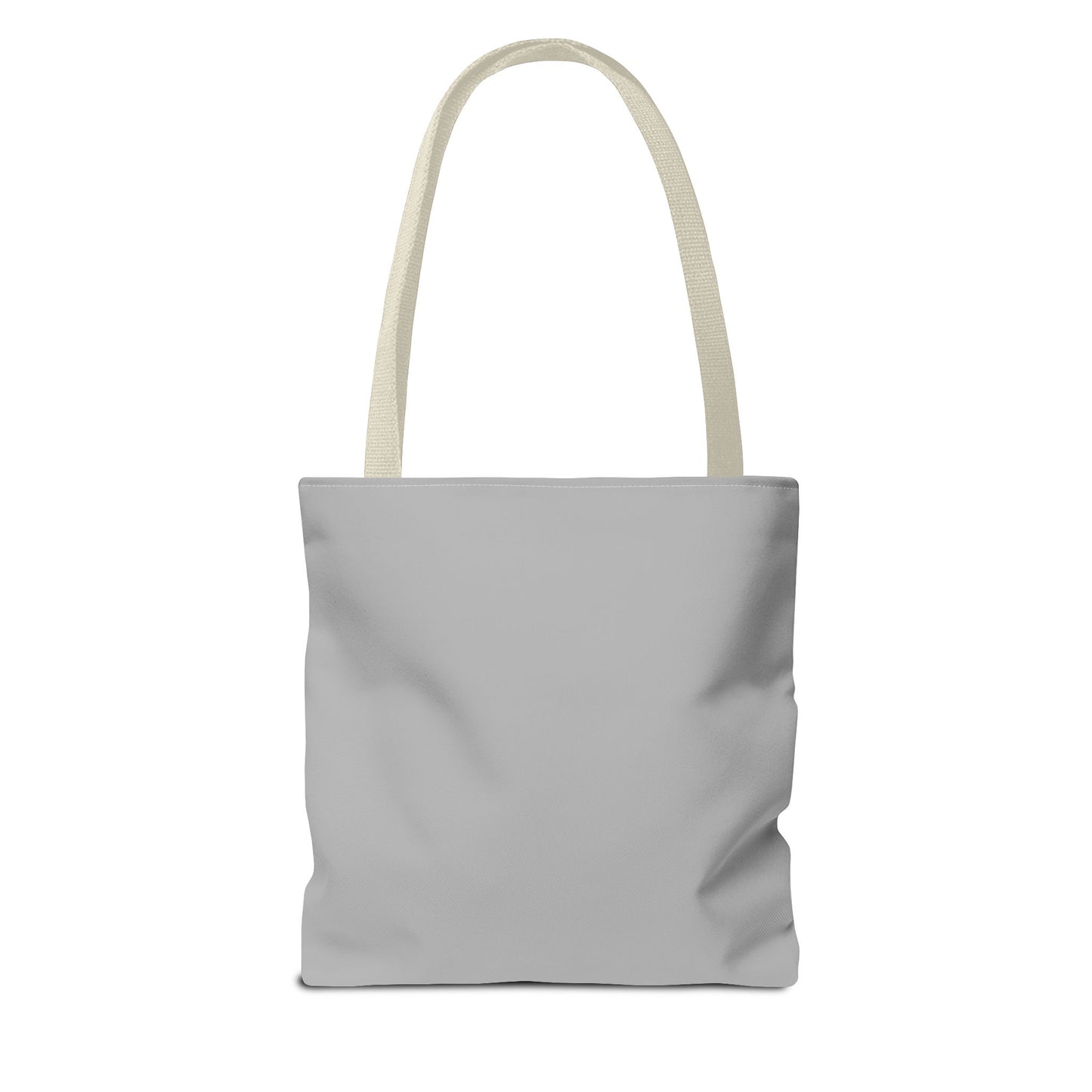 Inspiration Tote Bag with Reinforced Stitching, Don't ever stop dreaming, motivation gift, simple tote bag, grey tote bag, reusable tote bag, eco-friendly tote bag, tote bag for friends or family.