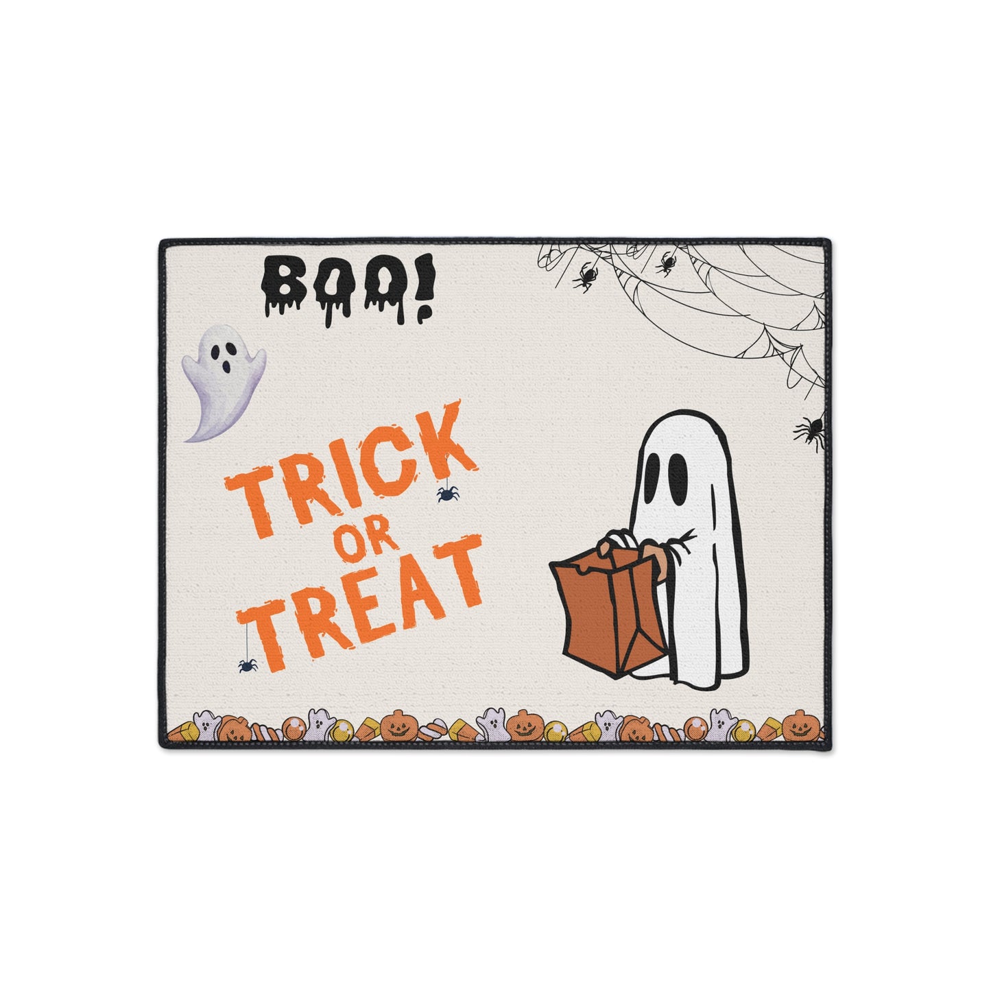 Halloween Floor Mat - Ghost Design