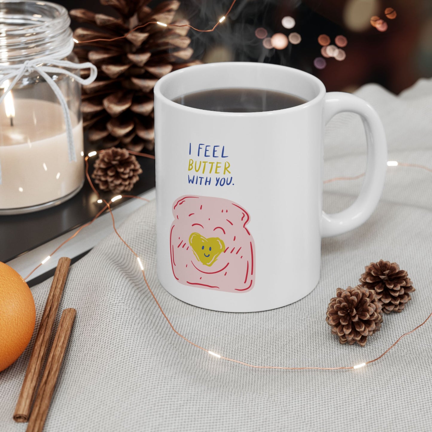 Ceramic Mug - Cute &quot;Hug Me&quot; Animal Lover Mug
