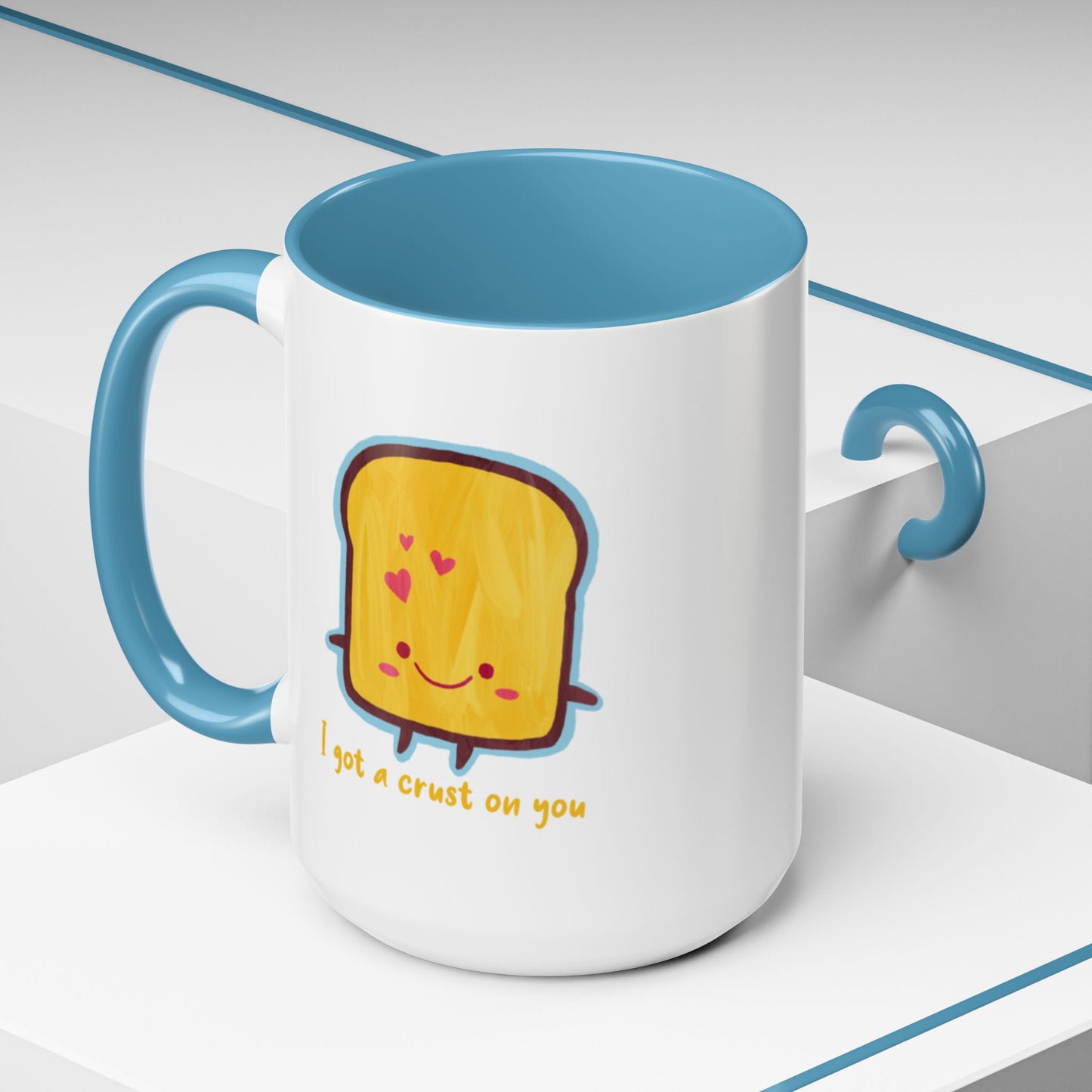 Cute Toast Coffee Mug - Funny Gift for Toast Lovers 11oz/15oz