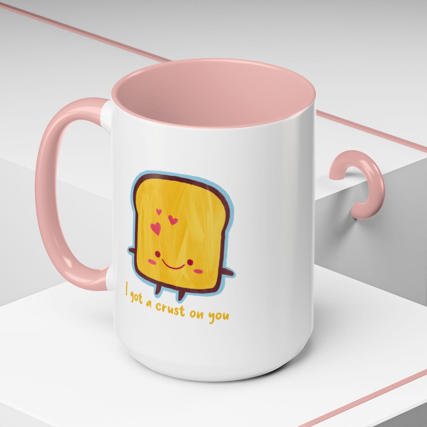 Cute Toast Coffee Mug - Funny Gift for Toast Lovers 11oz/15oz