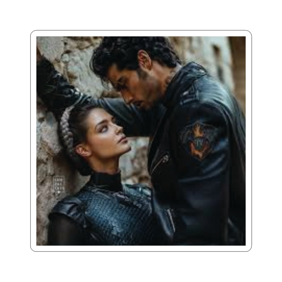 Romantic Kiss-Cut Stickers