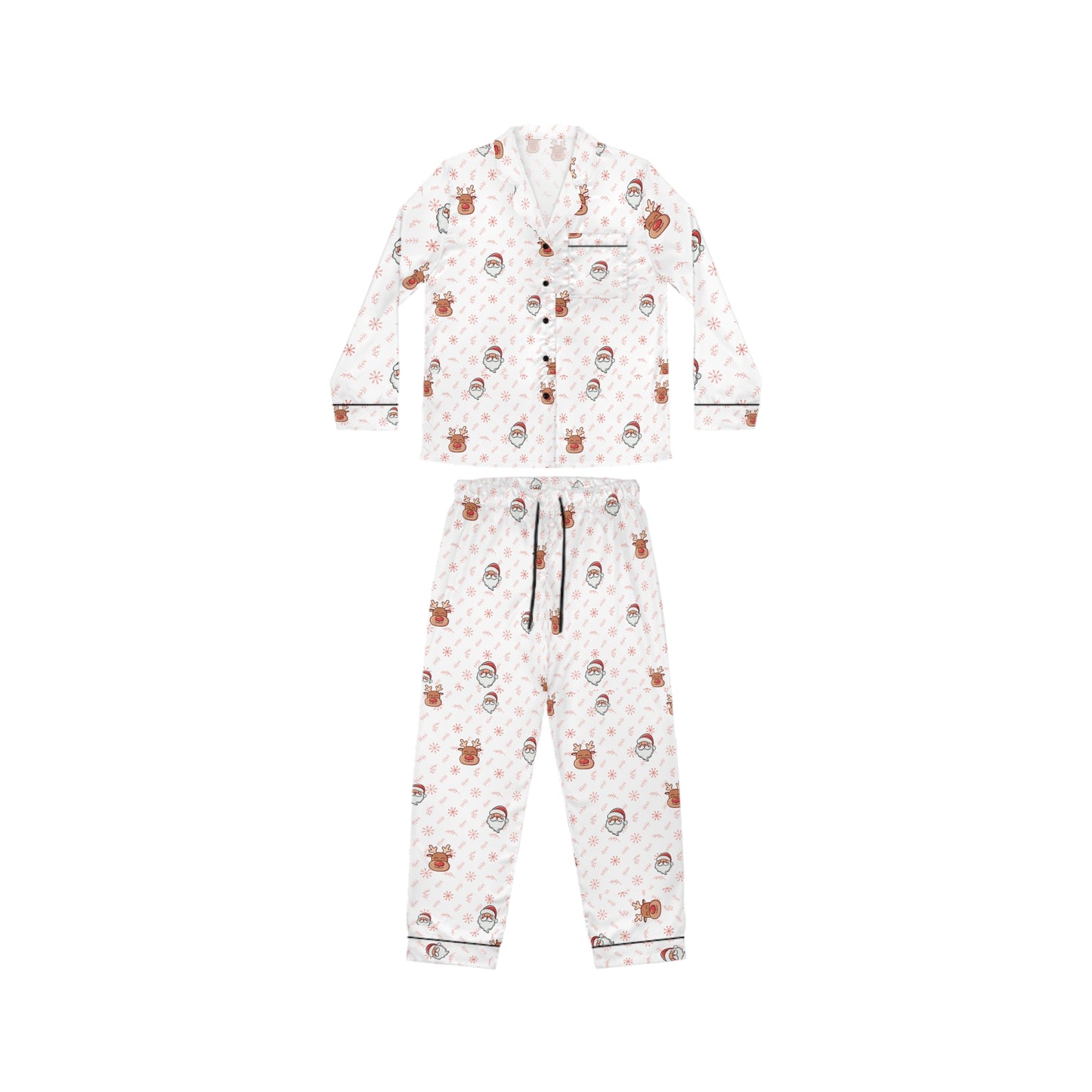 Satin Pajama Set for Women - Cozy Loungewear for Relaxing Nights and Sleepovers