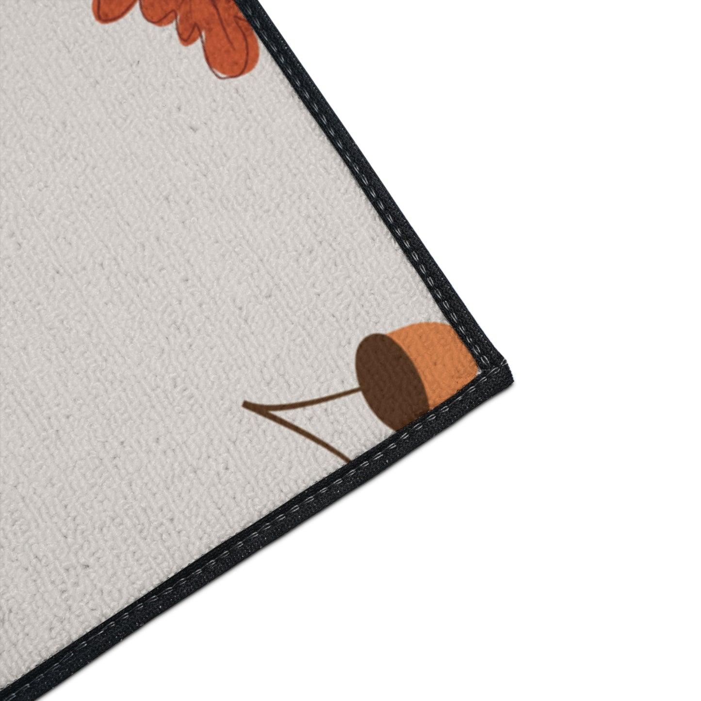 Floor Mat - Autumn-Themed Heavy Duty Rug, Fall Decor, Pet-Friendly, Cozy Living Room Accent