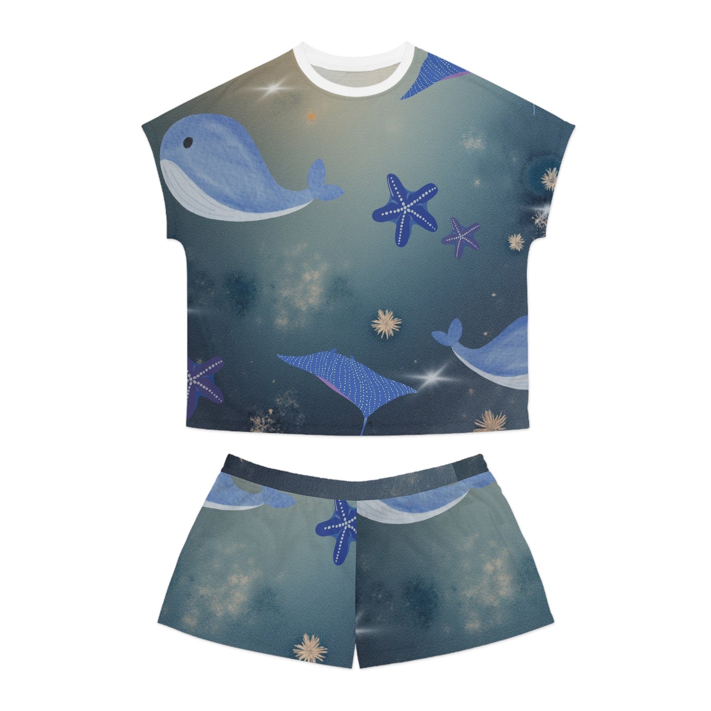 Whale Pajama Set