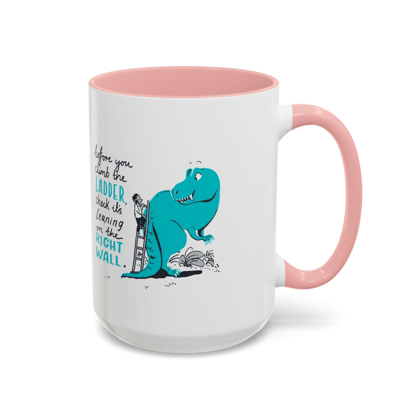 Motivational Coffee Mug with Fun Dinosaur Design | Perfect Gift for Office, Home, and Special Occasions