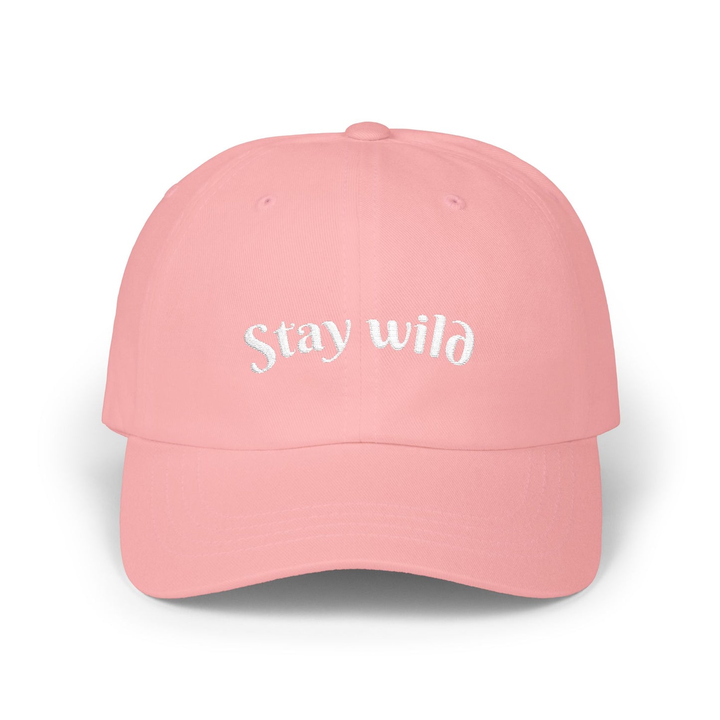 Stay Wild Classic Dad Cap - Outdoor Adventure Hat
