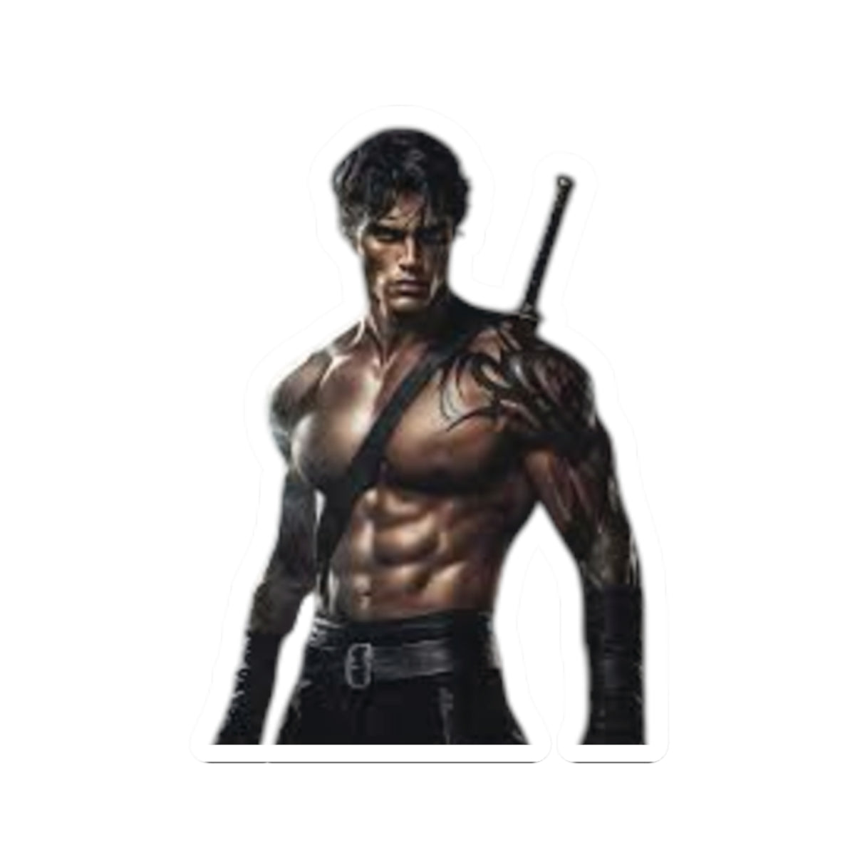 Sticker Set - Muscle Hero Design for Laptops, Water Bottles, Notebooks, Gifts, and Collectibles