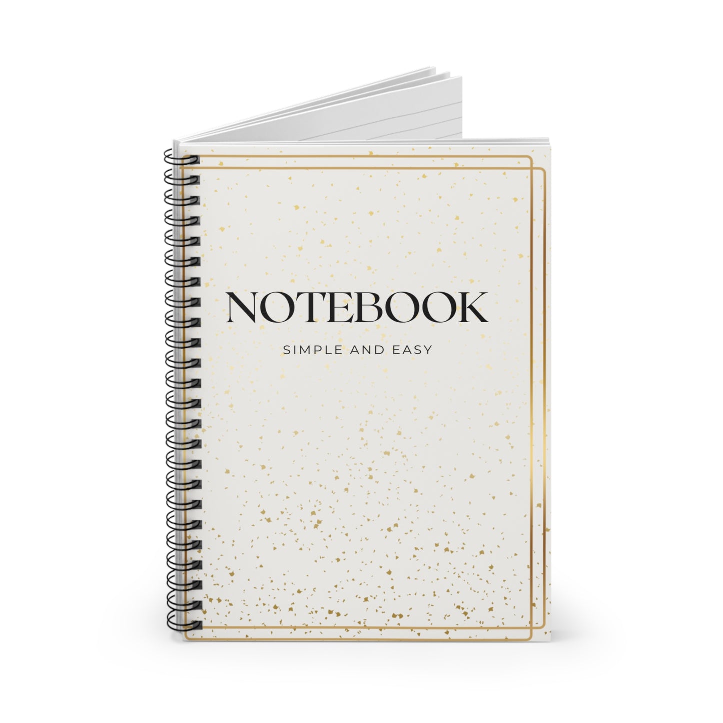 Ruled Line Spiral Notebook