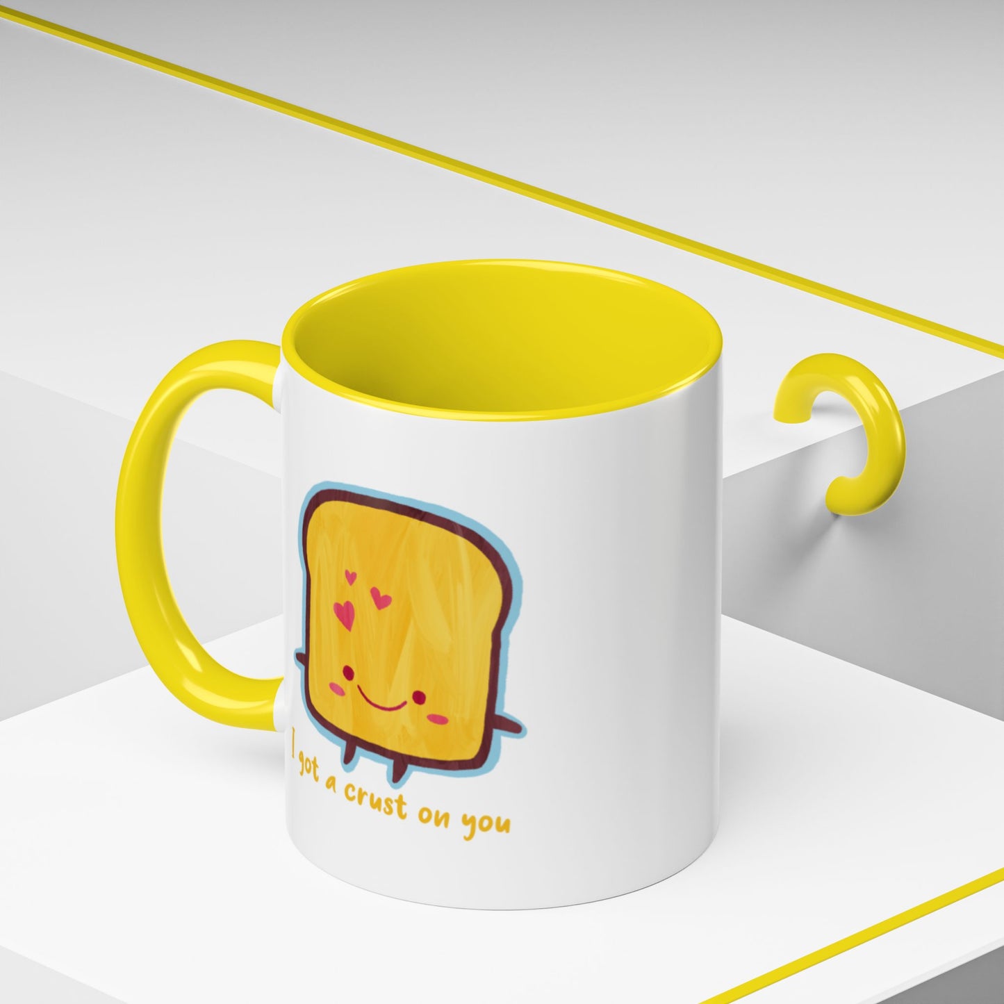 Cute Toast Coffee Mug - Funny Gift for Toast Lovers 11oz/15oz