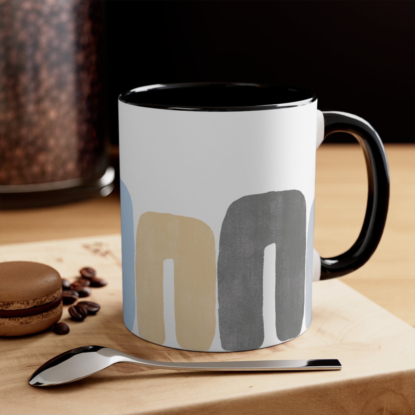 Earthy Accent Mugs