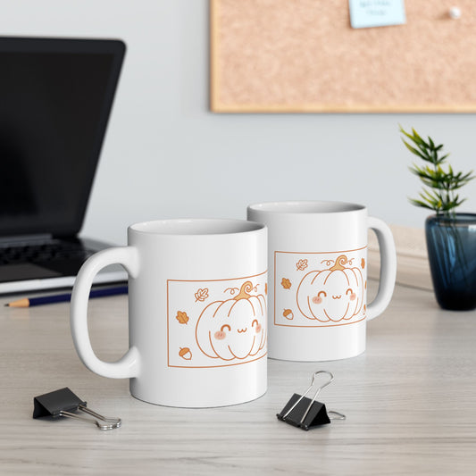 Pumpkin Mug - Ceramic (11oz, 15oz)