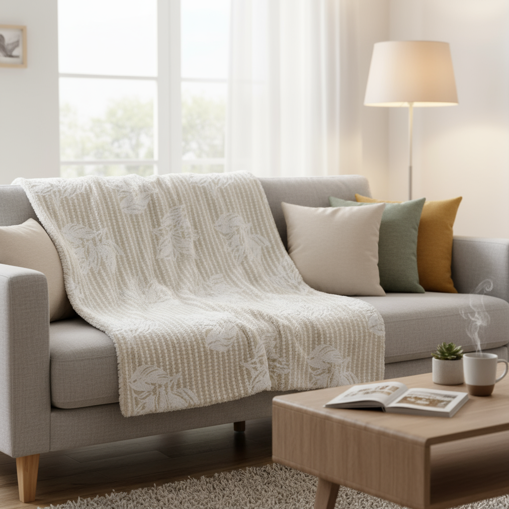 Floral Sherpa Blanket