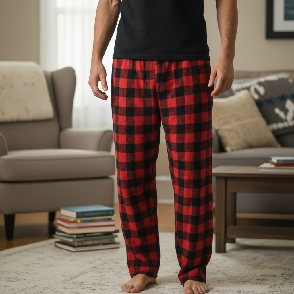 Buffalo Check Men's Pajama Pants
