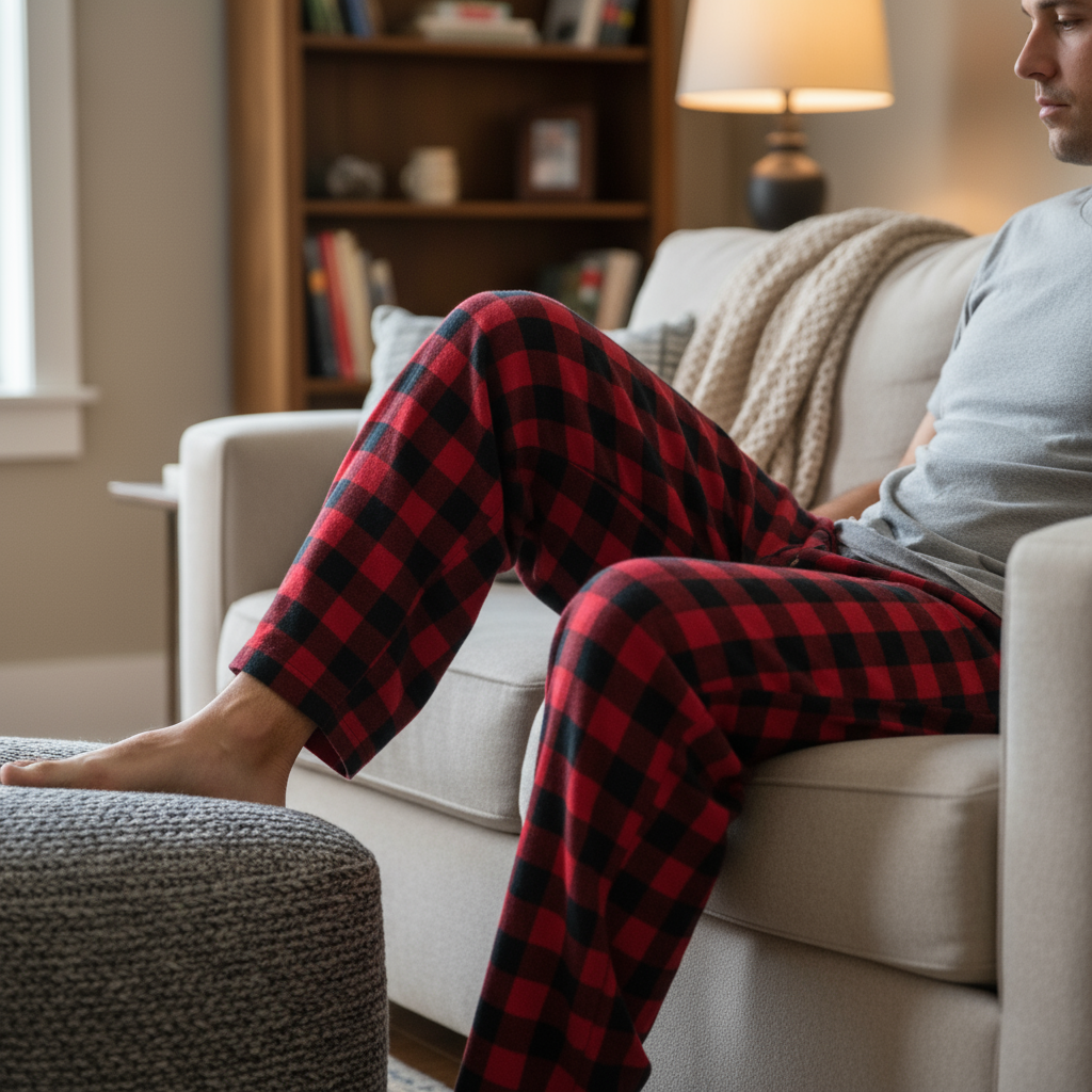 Buffalo Check Men's Pajama Pants