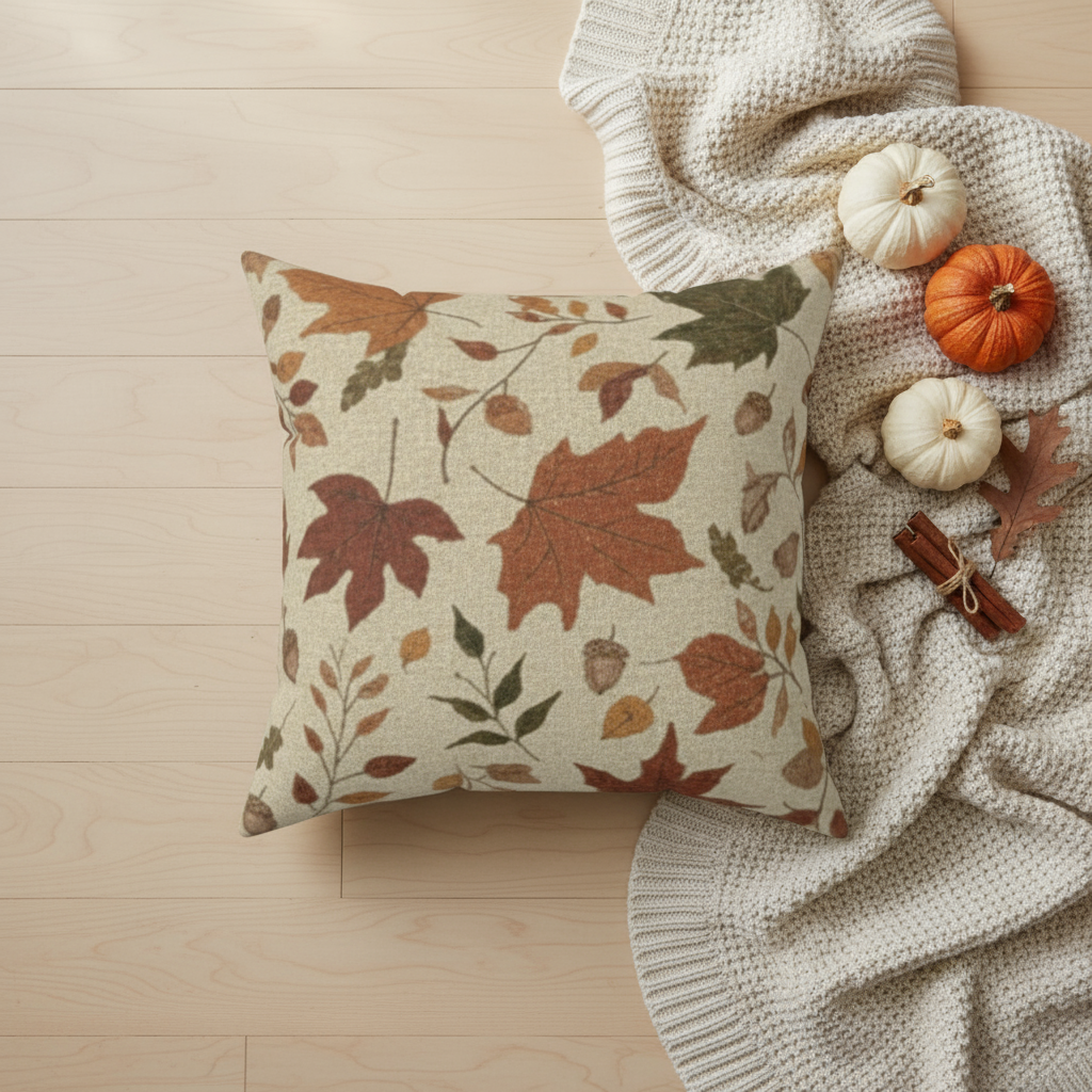 Autumn Leaf Pillow