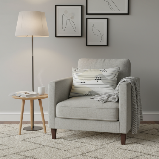 Abstract Lumbar Pillow