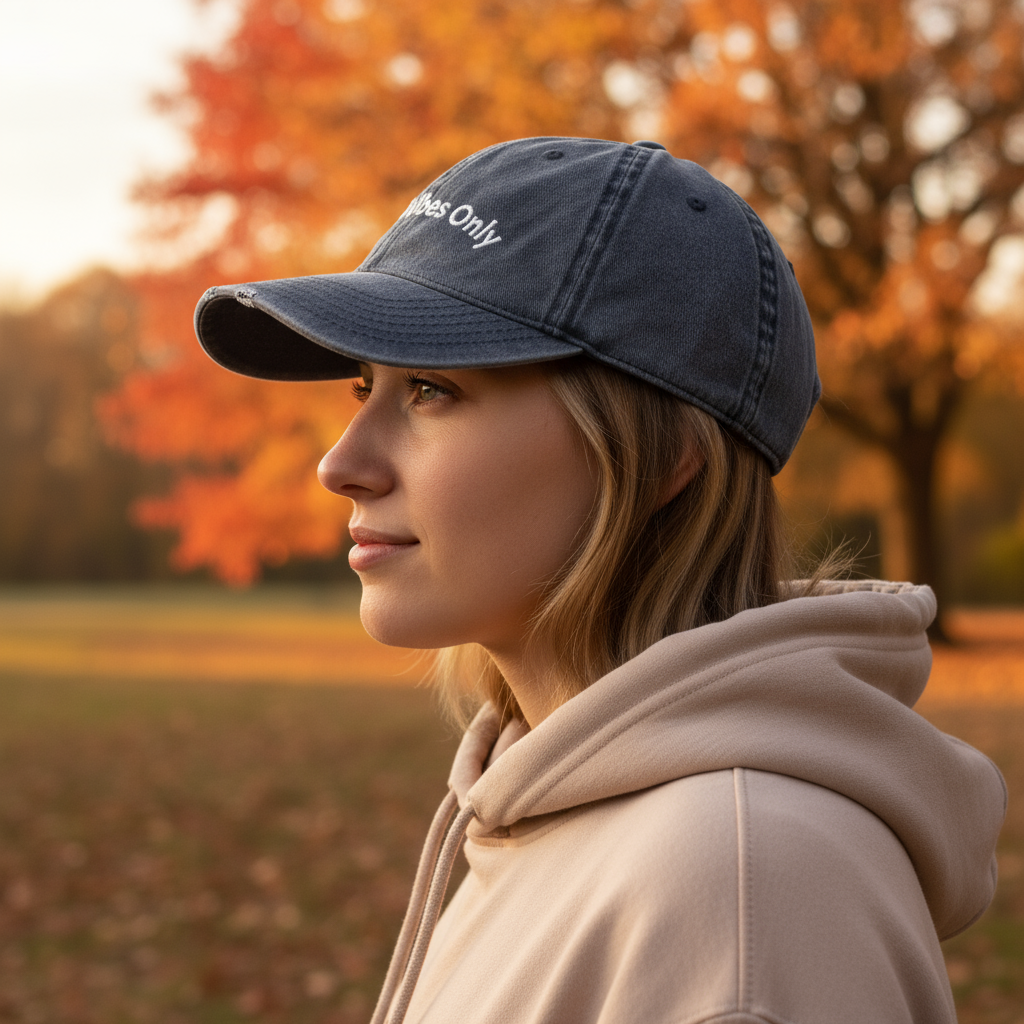 Vintage Cap - Good Vibes Only Hat