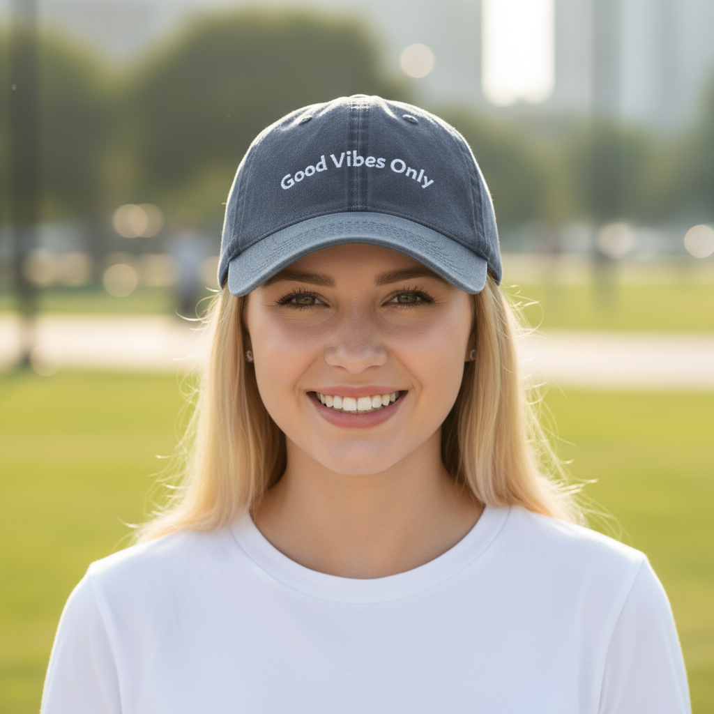 Vintage Cap - Good Vibes Only Hat