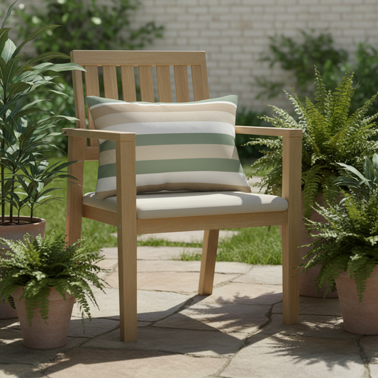 Lumbar Pillow - Modern Striped Cozy Home Decor Accent