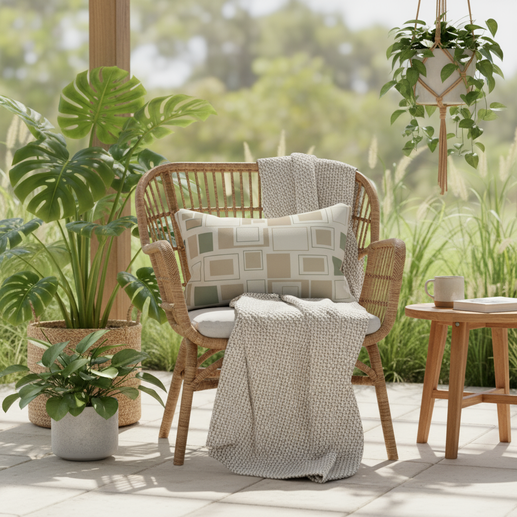 Abstract Geometric Pillow