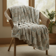 Floral Minky Blanket