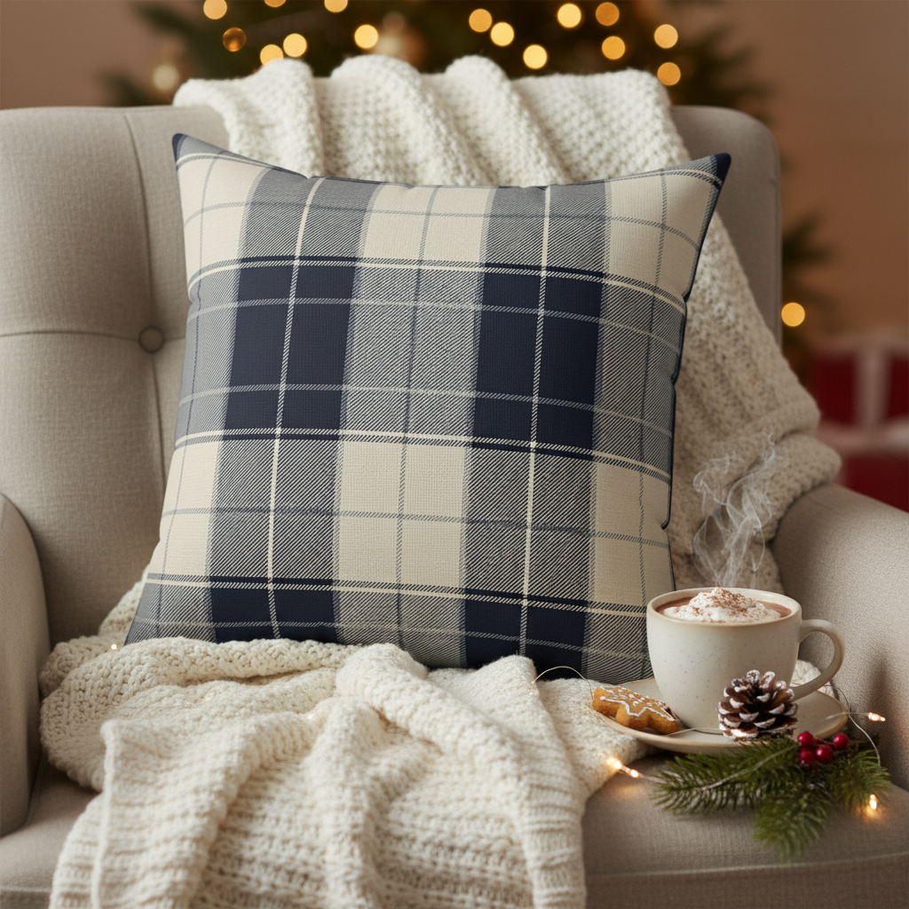 Plaid Pillow