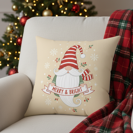 Holiday Gnome Pillow