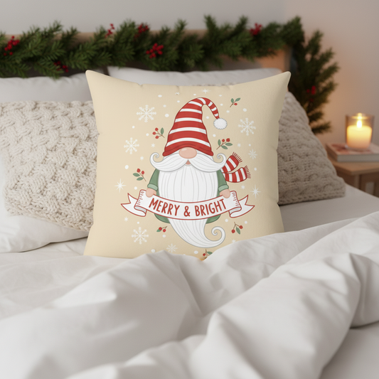 Holiday Gnome Pillow