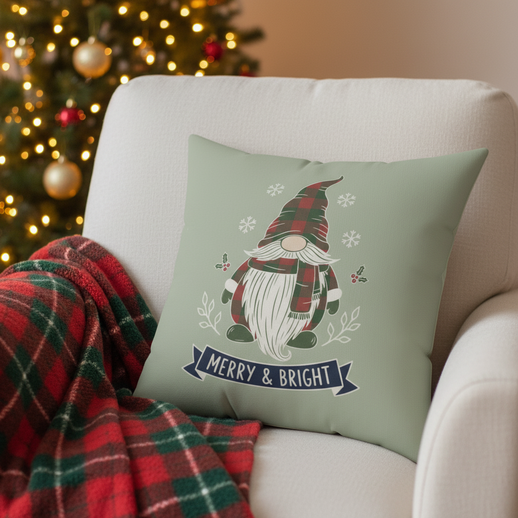 Gnome Pillow