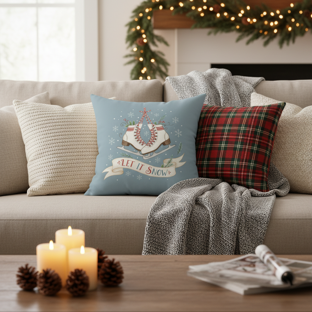 Holiday Throw Pillow