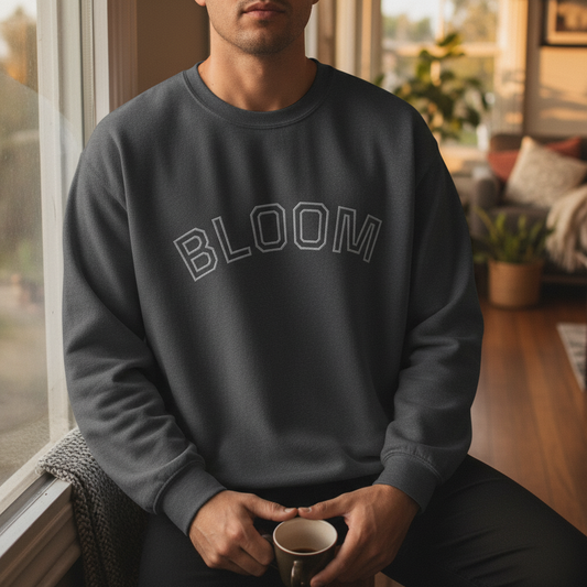 Gray Crewneck Sweatshirt - Cozy Everyday Pullover