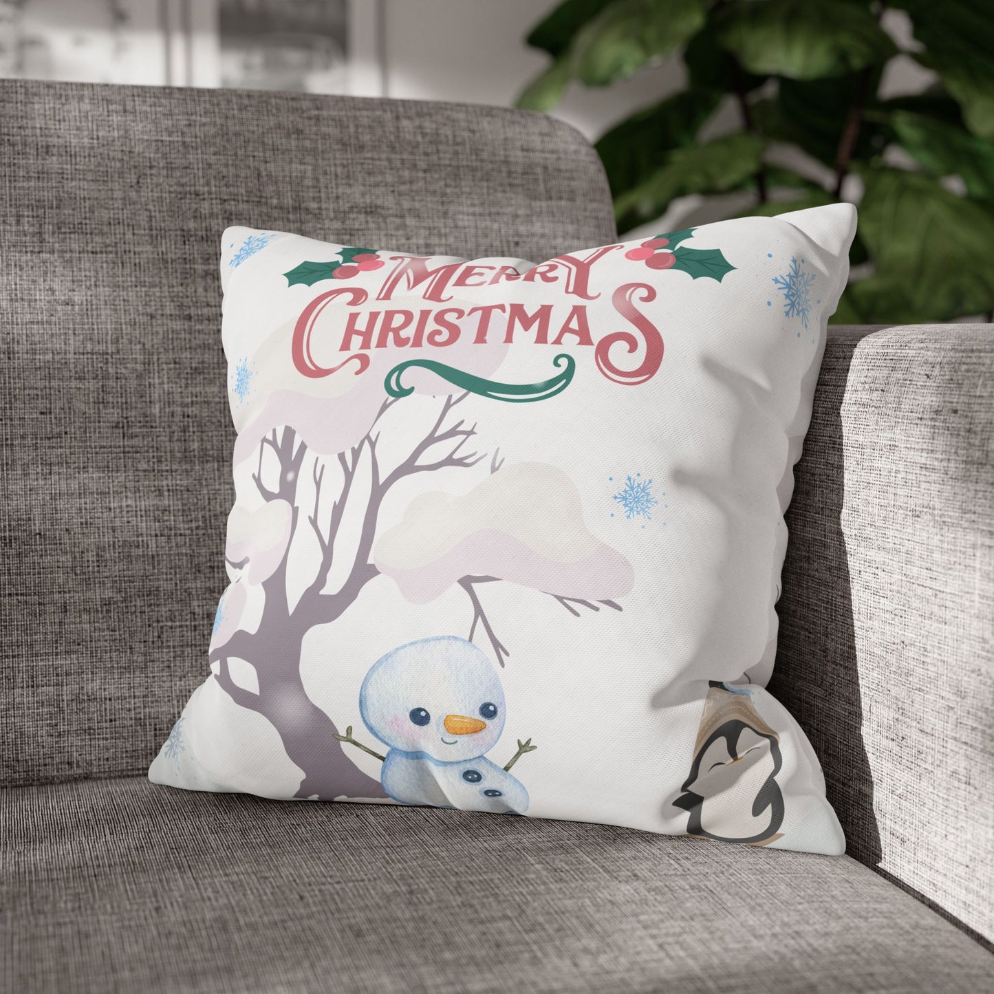 Festive Christmas Pillow case