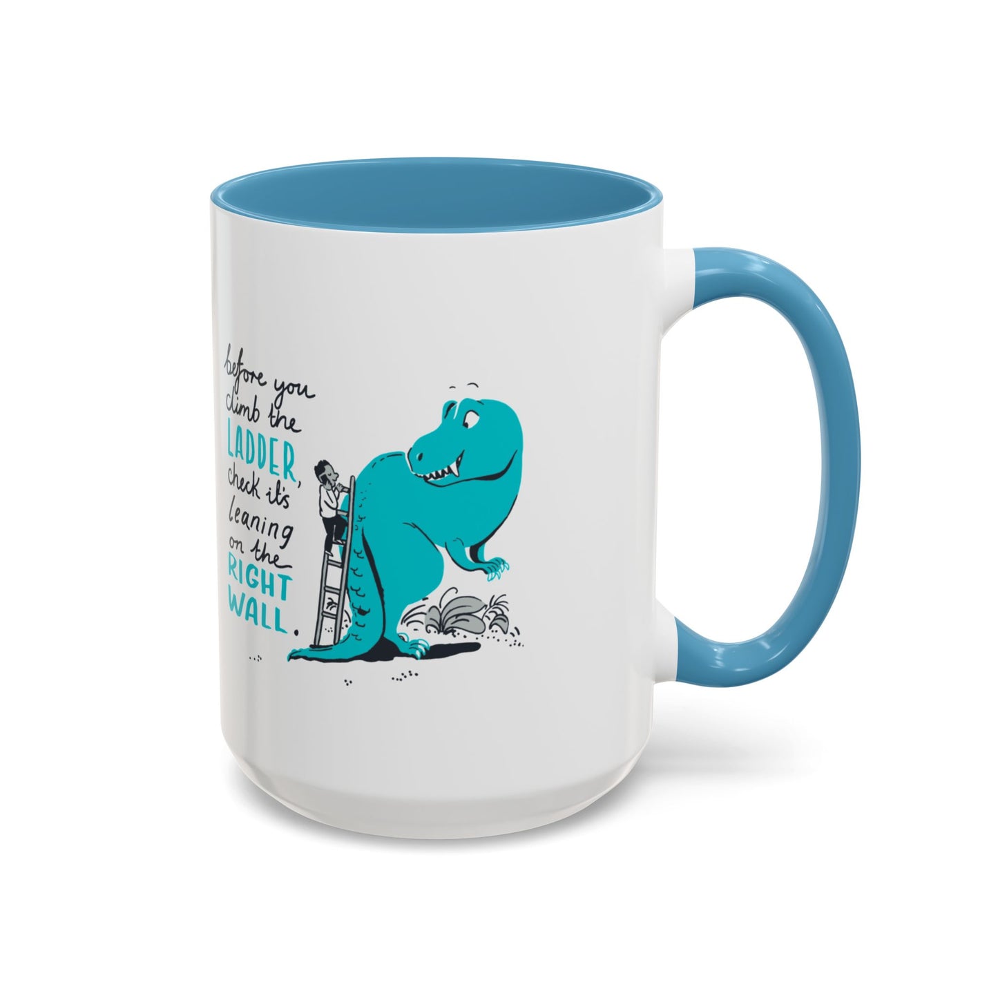 Motivational Coffee Mug with Fun Dinosaur Design | Perfect Gift for Office, Home, and Special Occasions